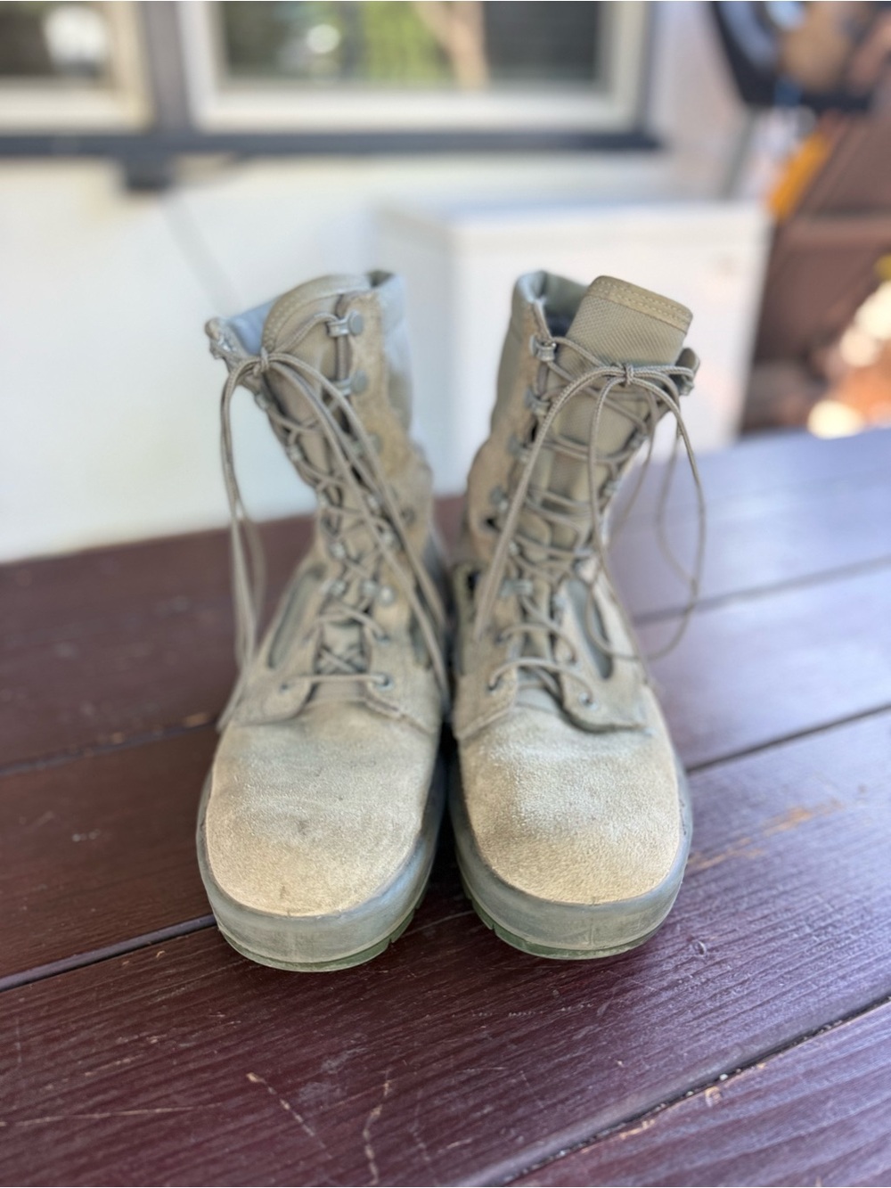 Altama Air Force TW Gore-Tex Tan Boots Men's 7.5 Wide